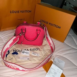 Alma BB SL EPI DR. Fruit Louis Vuitton Bag
